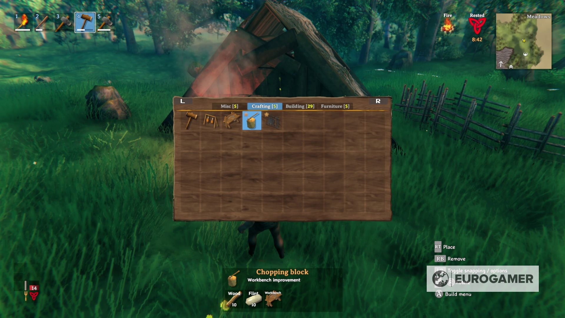 Valheim workbench How to make and upgrade workbenches to higher levels